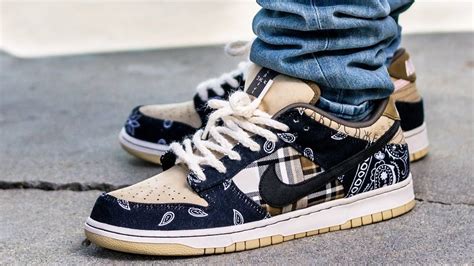 nike dunks bandana|bandana travis scott dunks.